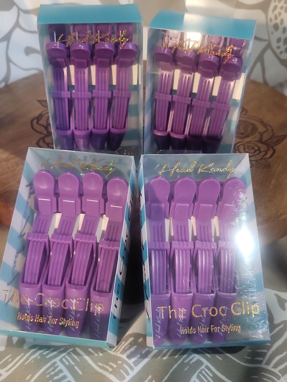 Head Kandy Croc Clip Hair Styling Clips